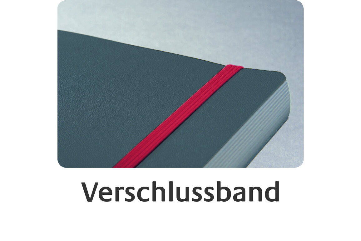 Notizbuch Notizio Hardcover A5 kariert grau, Art.-Nr. 7027ZWF - Paterno Shop Notizbuch Notizio Hardcover A5 kariert grau, Art.-Nr. 7027ZWF - Paterno Shop