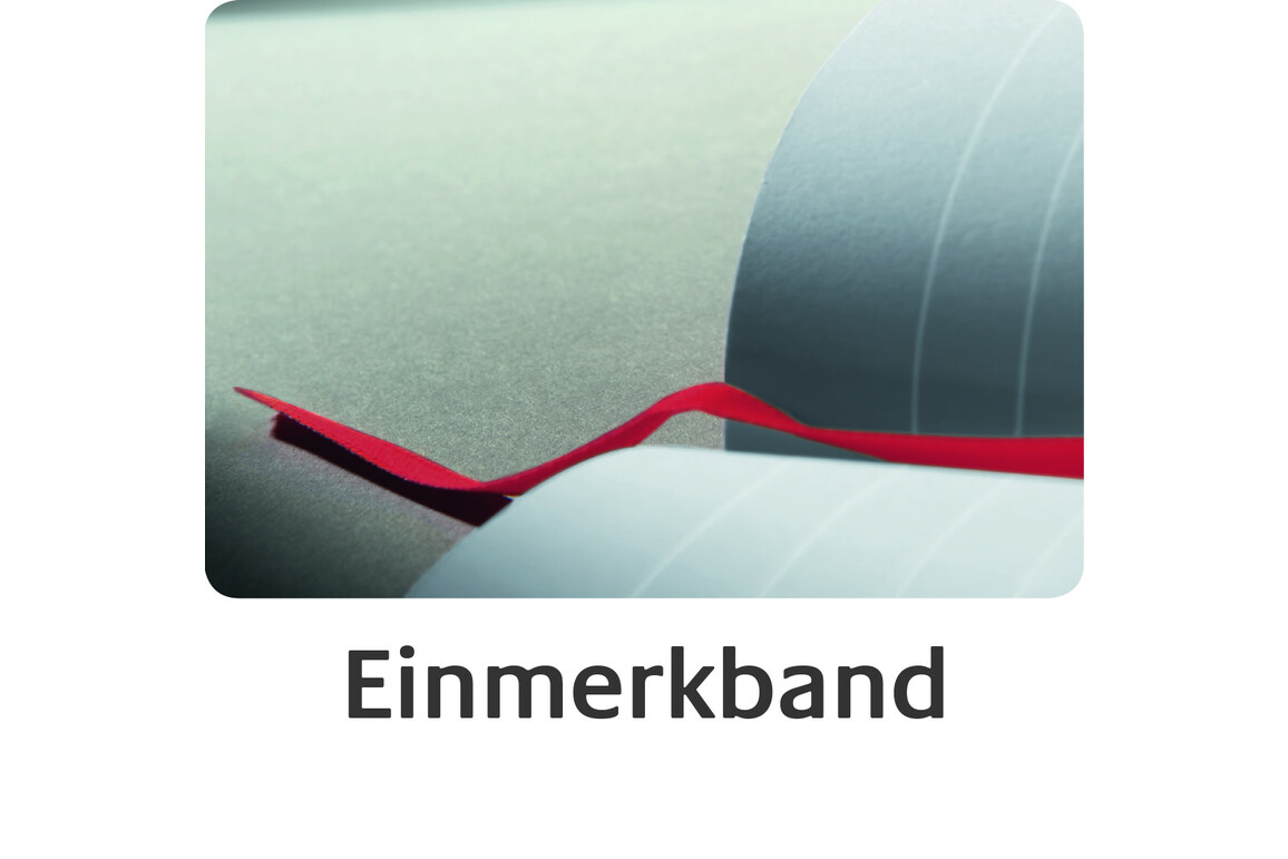 Notizbuch Notizio Hardcover A4 kariert grau, Art.-Nr. 7029ZWF - Paterno Shop