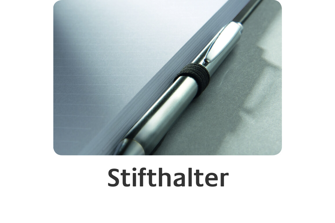 Notizbuch Notizio Hardcover A4 kariert grau, Art.-Nr. 7029ZWF - Paterno Shop