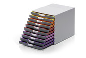 Schubladenbox Durable Varicolor 10, Art.-Nr. 761027 - Paterno Shop Schubladenbox Durable Varicolor 10, Art.-Nr. 761027 - Paterno Shop