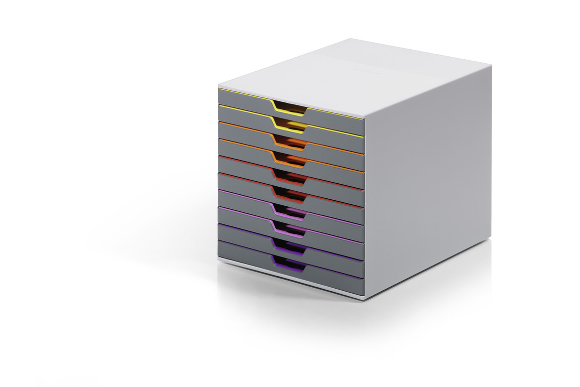 Schubladenbox Durable Varicolor 10, Art.-Nr. 761027 - Paterno Shop