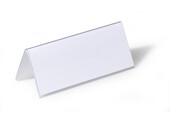 Tischnamensschilder Durable 61/122x150 mm transp., Art.-Nr. 8050-19 - Paterno B2B-Shop