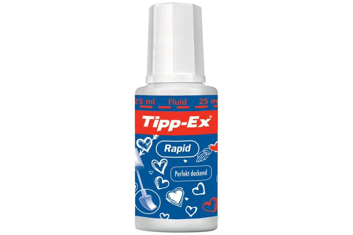Korrekturfluid Tipp-EX Rapid 25ml weiss, Art.-Nr. 811914 - Paterno Shop