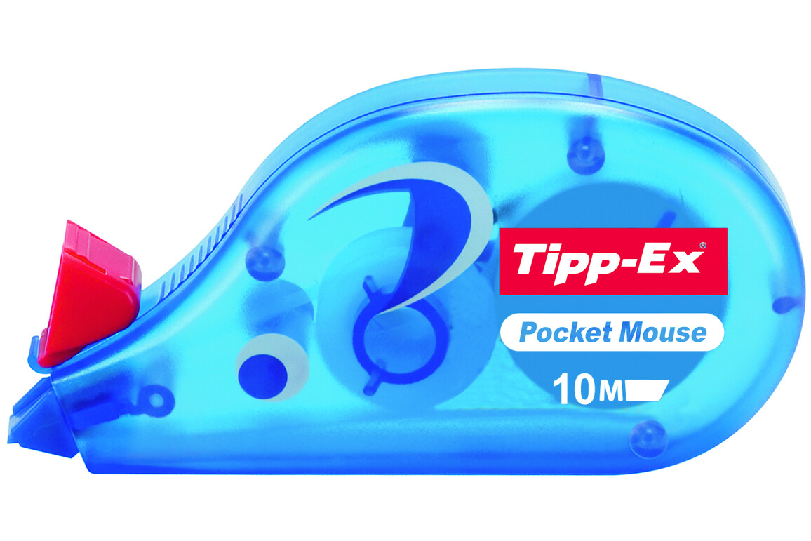 Korrekturroller Tipp-Ex Pocket Mouse 4,2mmx10lfm, Art.-Nr. 820789 - Paterno Shop Korrekturroller Tipp-Ex Pocket Mouse 4,2mmx10lfm, Art.-Nr. 820789 - Paterno Shop