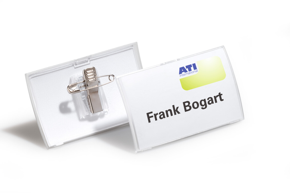 Namensschilder Durable 8211 40x75 mm transp., Art.-Nr. 821119 - Paterno Shop Namensschilder Durable 8211 40x75 mm transp., Art.-Nr. 821119 - Paterno Shop