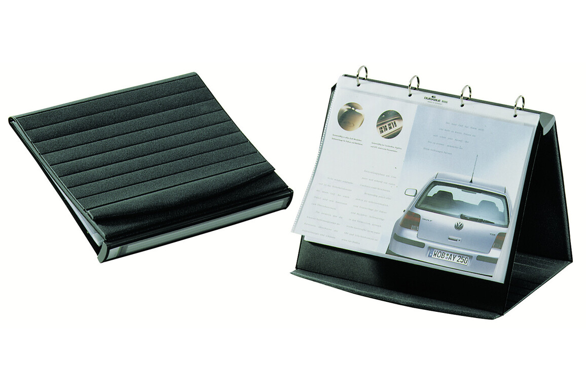 Tischflipchart Durastar A4 quer, Art.-Nr. 856739 BASALT - Paterno Shop