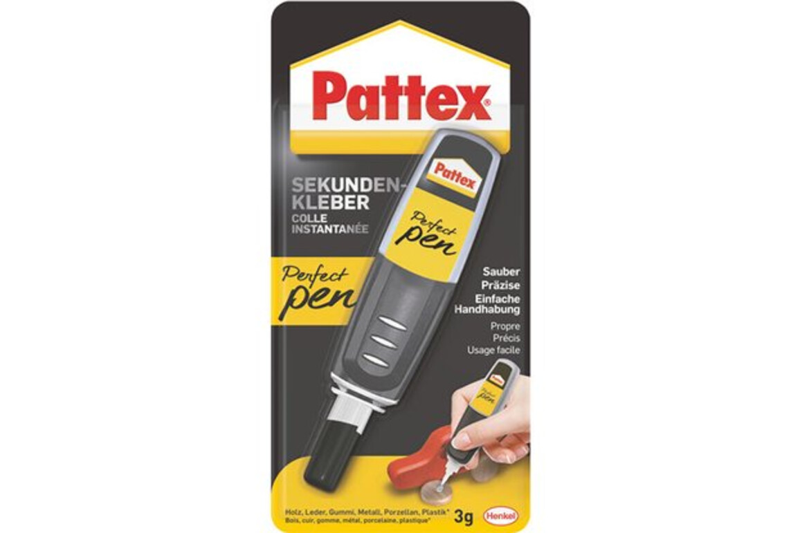 Sekundenkleber Pattex Perfect Pen 3gr., Art.-Nr. 9HPSPP3 - Paterno Shop