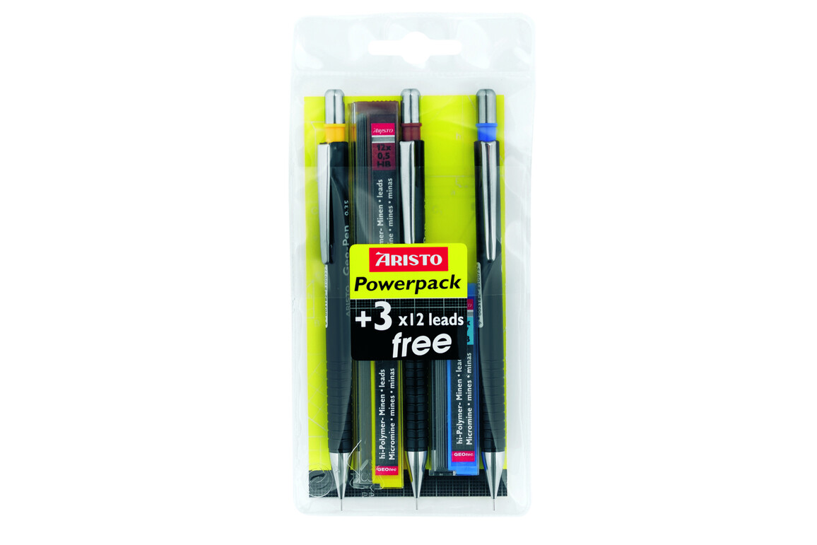 Druckbleistift Set Aristo Geo-Pen 3+3, Art.-Nr. AR85439 - Paterno Shop