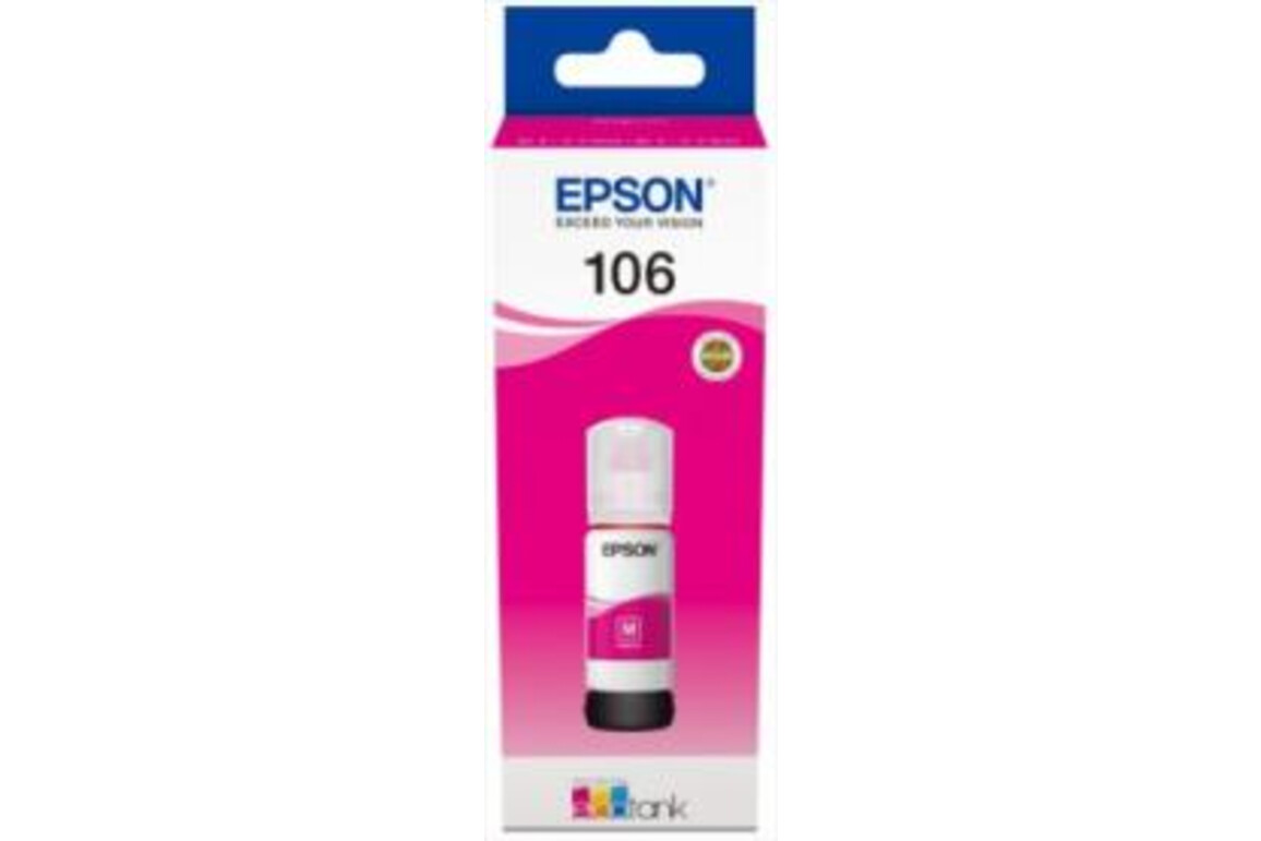 Epson EcoTank Ink bottle Nr.106 mag., Art.-Nr. C13T00R340 - Paterno Shop