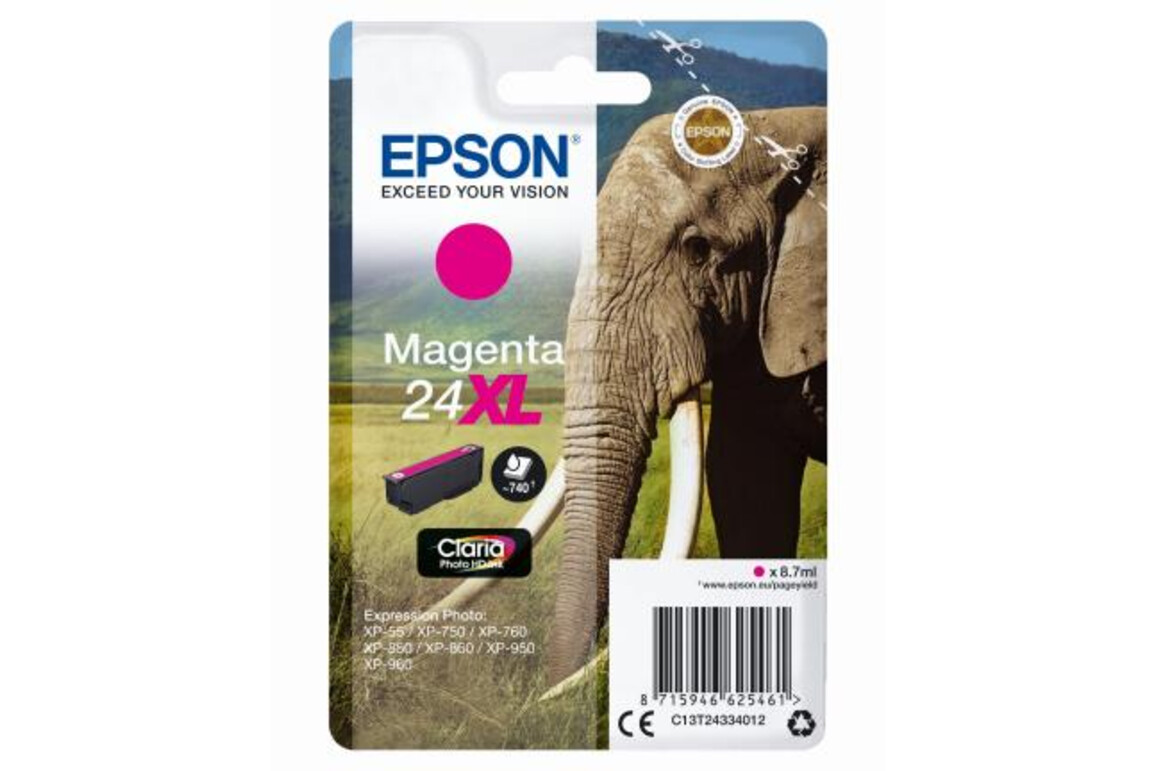 Epson Claria Ink Nr.24XL photo mag., Art.-Nr. C13T24334012 - Paterno Shop