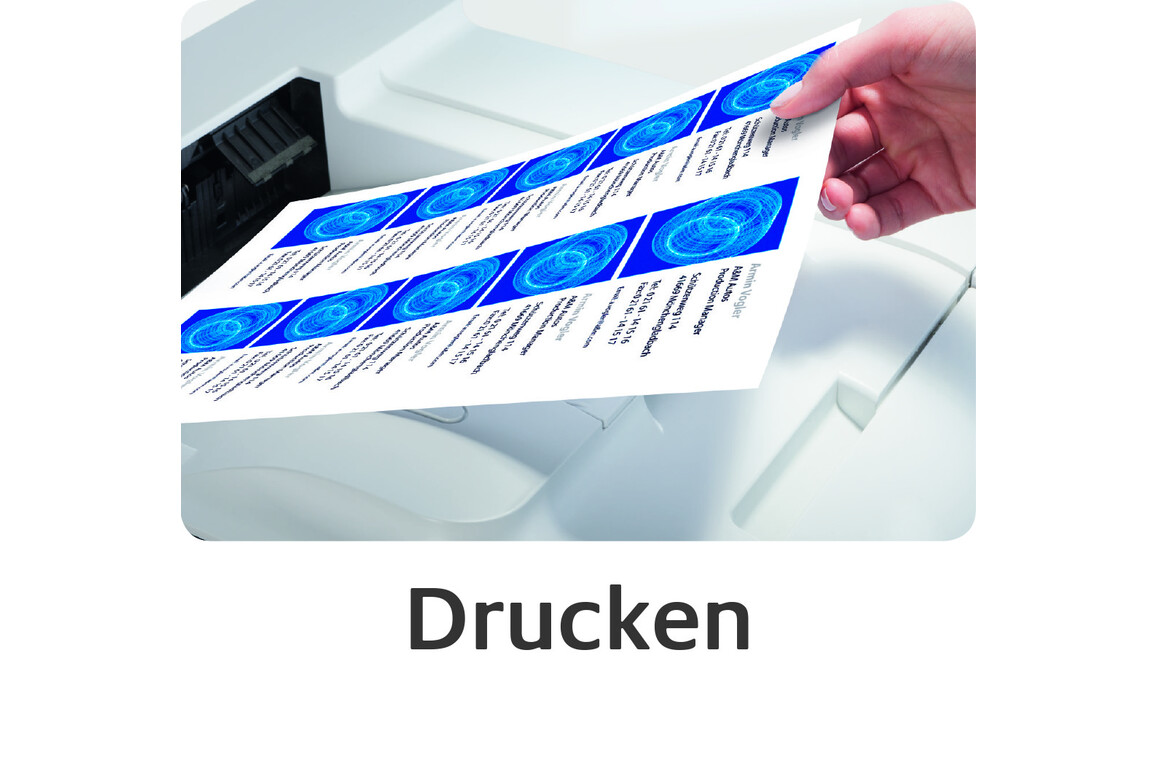 Visitenkarten ZWF 85 x 54 mm, Art.-Nr. C32010-10 - Paterno Shop