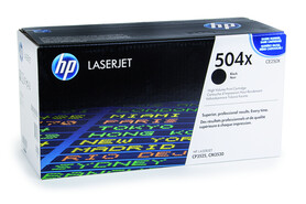 HP LJ Cartridge Nr.504X black 10,5K, Art.-Nr. CE250X - Paterno Shop