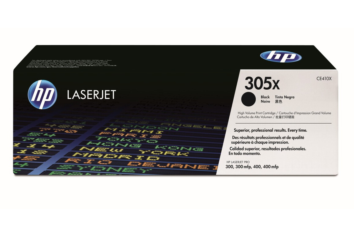 HP LJ Cartridge Nr.305X black 4K, Art.-Nr. CE410X - Paterno Shop