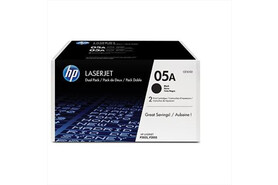 HP LJ Cartridge, Nr.05A black 1x2 2,3K, Art.-Nr. CE505D - Paterno Shop