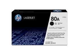 HP LJ Cartridge Nr.80A black 2,56K, Art.-Nr. CF280A - Paterno Shop