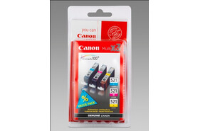 Canon Ink Value Pack C/M/Y je 9ml 1x3, Art.-Nr. CLI521CMYBL - Paterno Shop Canon Ink Value Pack C/M/Y je 9ml 1x3, Art.-Nr. CLI521CMYBL - Paterno Shop