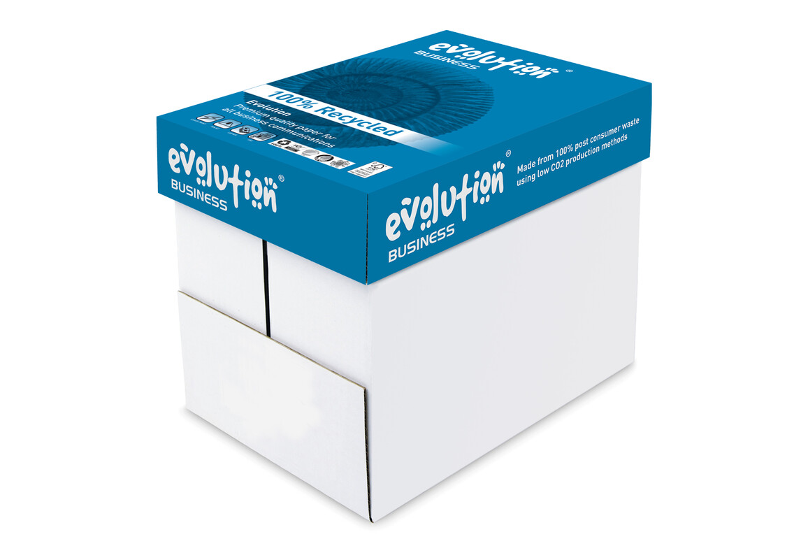 Kopierpapier Evolution A4 80 gr. weiss CIE 160, Art.-Nr. EBUS480 - Paterno Shop Kopierpapier Evolution A4 80 gr. weiss CIE 160, Art.-Nr. EBUS480 - Paterno Shop