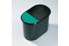 Papierkorb Duo-System schwarzblau, Art.-Nr. H61039-SWBL - Paterno Shop