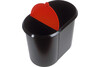 Papierkorb Duo-System schwarz/rot, Art.-Nr. H61039-SWRT - Paterno Shop