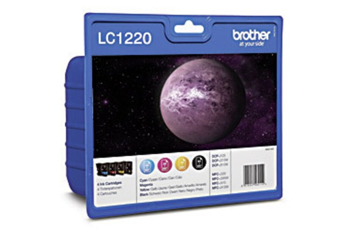 Brother Ink Set BK/C/M/Y, Art.-Nr. LC1220VALBPDR - Paterno Shop