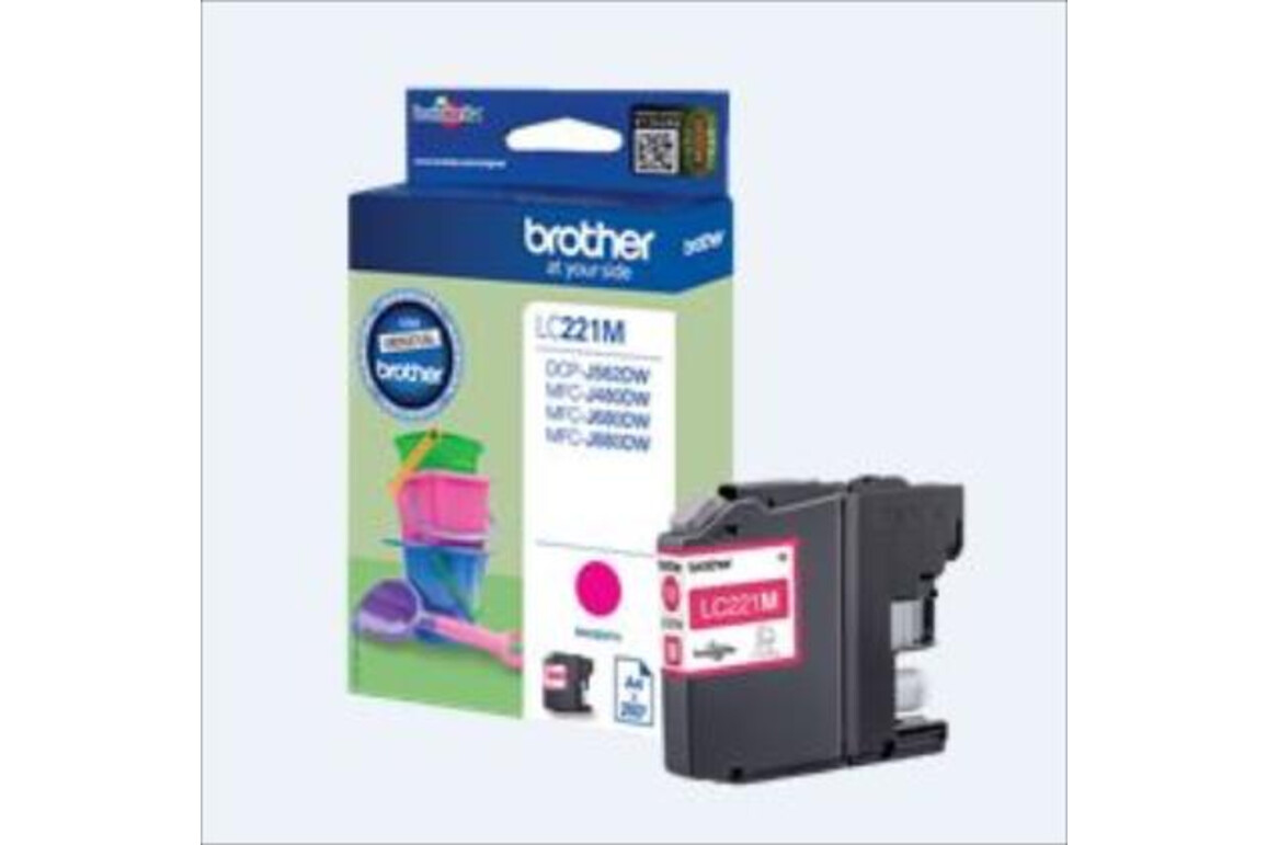 Brother Ink mag. 260 Seiten, Art.-Nr. LC221M - Paterno Shop