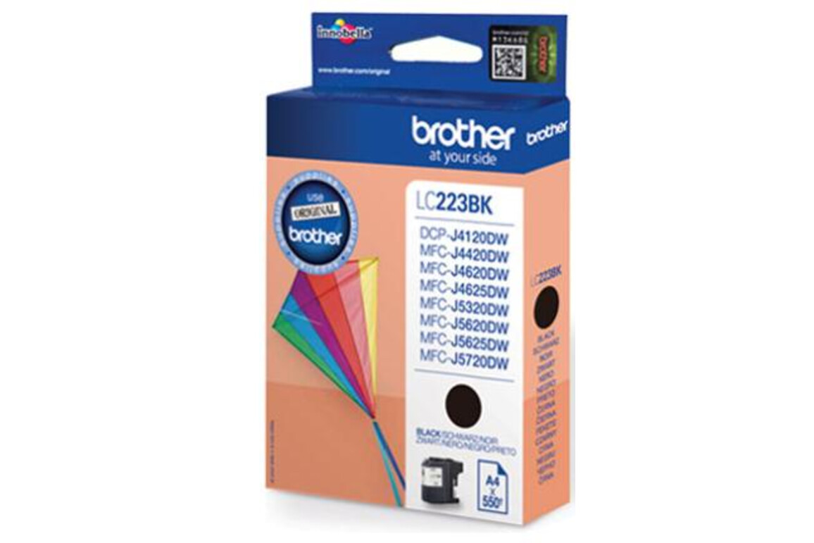 Brother Ink black 550 Seiten, Art.-Nr. LC223BK - Paterno Shop