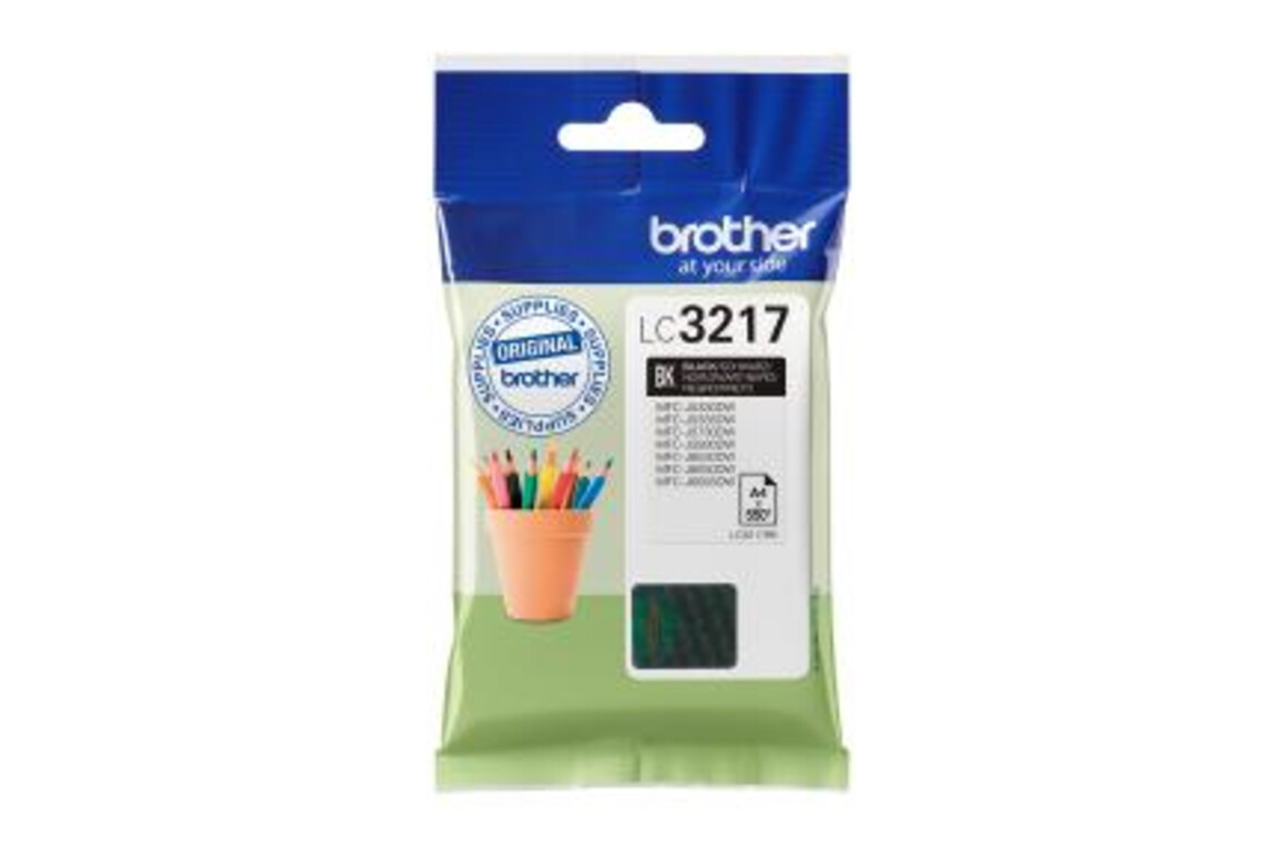 Brother Ink black 550 Seiten, Art.-Nr. LC3217BK - Paterno Shop