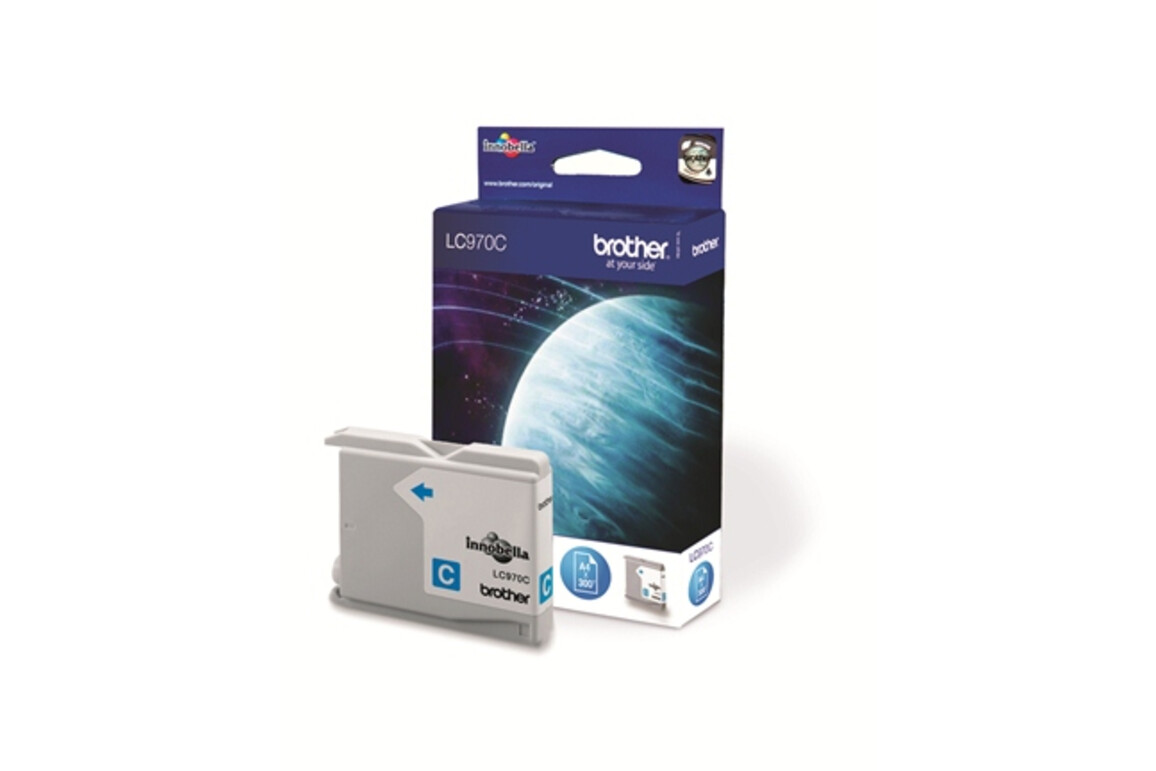 Brother Ink cyan 300 Seiten, Art.-Nr. LC970-CY - Paterno Shop