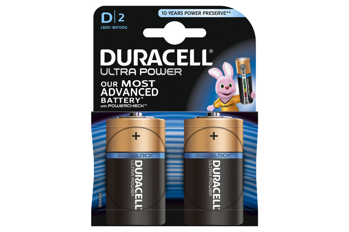 Batterie Duracell Mono 1,5V LR20 &quot;D&quot;, Art.-Nr. MN1300 - Paterno Shop