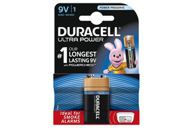 Batterie Duracell Plus 9 Volt E-Block/6LR61, Art.-Nr. MN1604PLUS - Paterno Shop