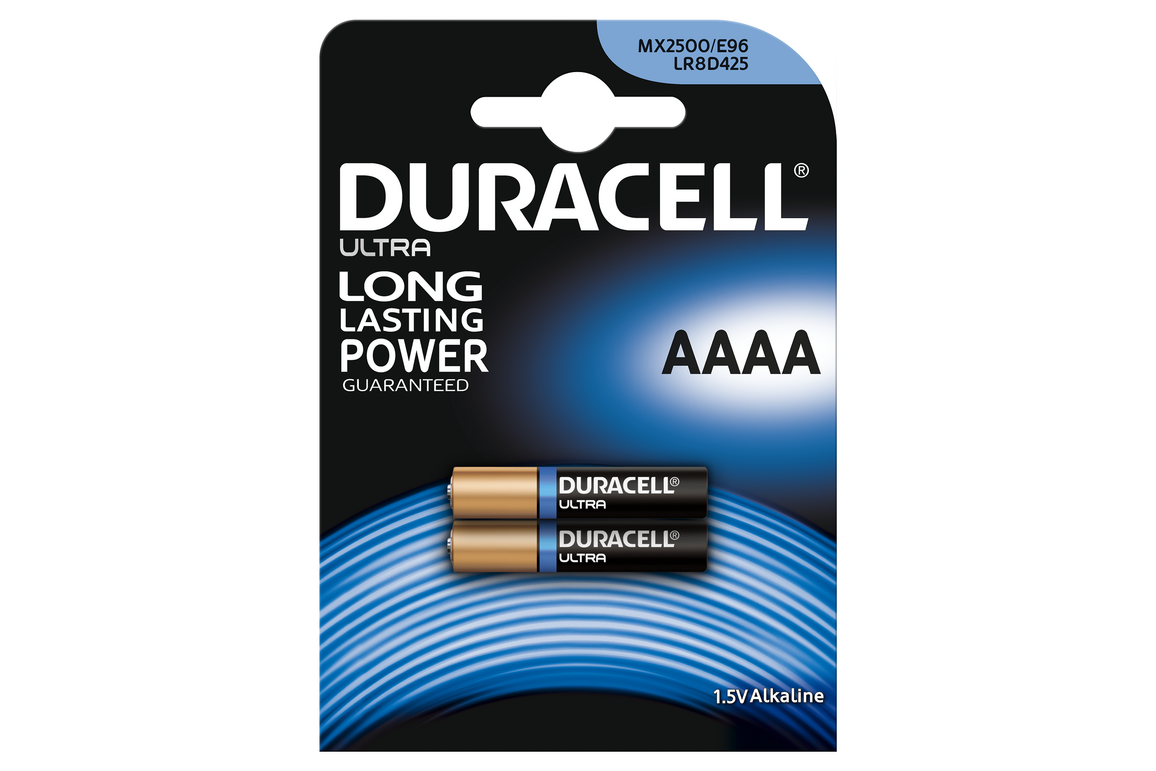 Batterie Duracell® Ultra Power, Mini 1,5 V -AAAA, Art.-Nr. MN2500 - Paterno B2B-Shop