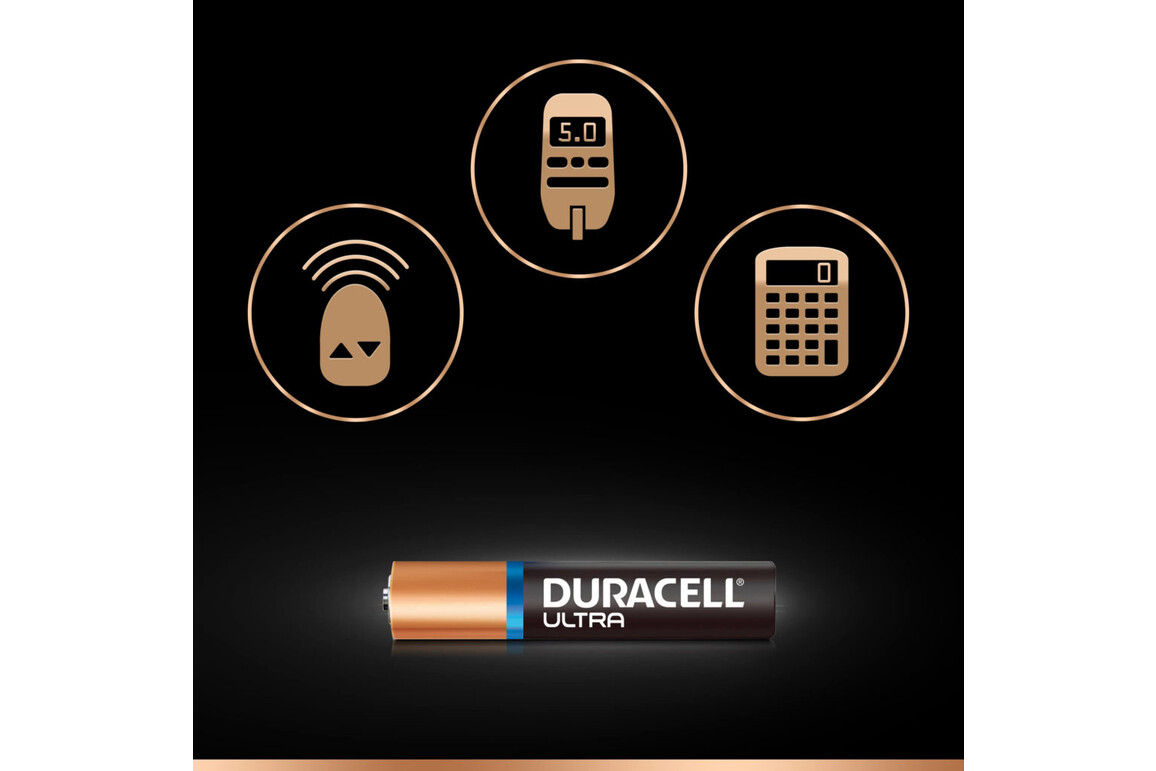 Batterie Duracell® Ultra Power, Mini 1,5 V -AAAA, Art.-Nr. MN2500 - Paterno Shop