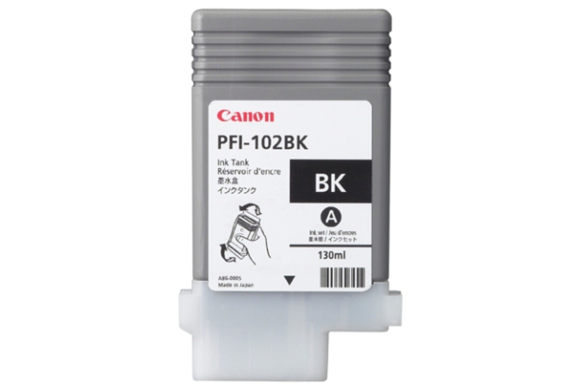 Canon Ink dye black 130ml, Art.-Nr. PFI102BK - Paterno Shop