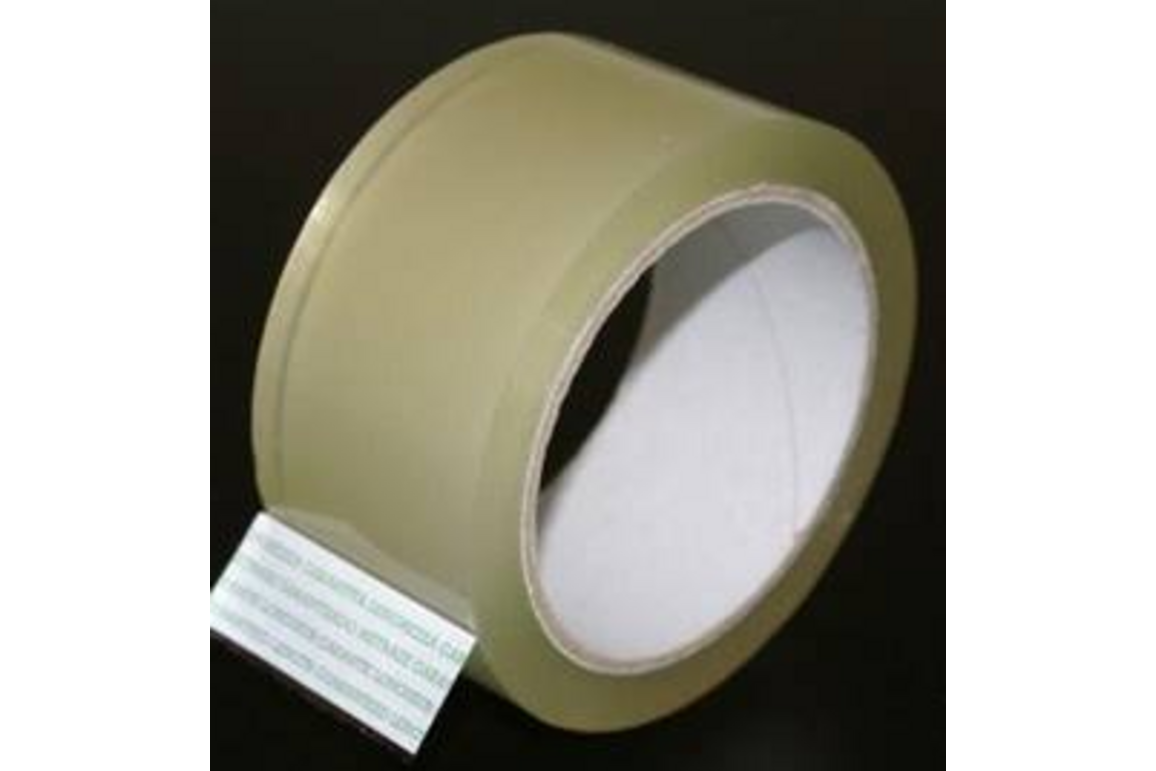 Klebeband PVC 100 38mm 66lfm farblos, Art.-Nr. PVC100-38-66TR - Paterno Shop