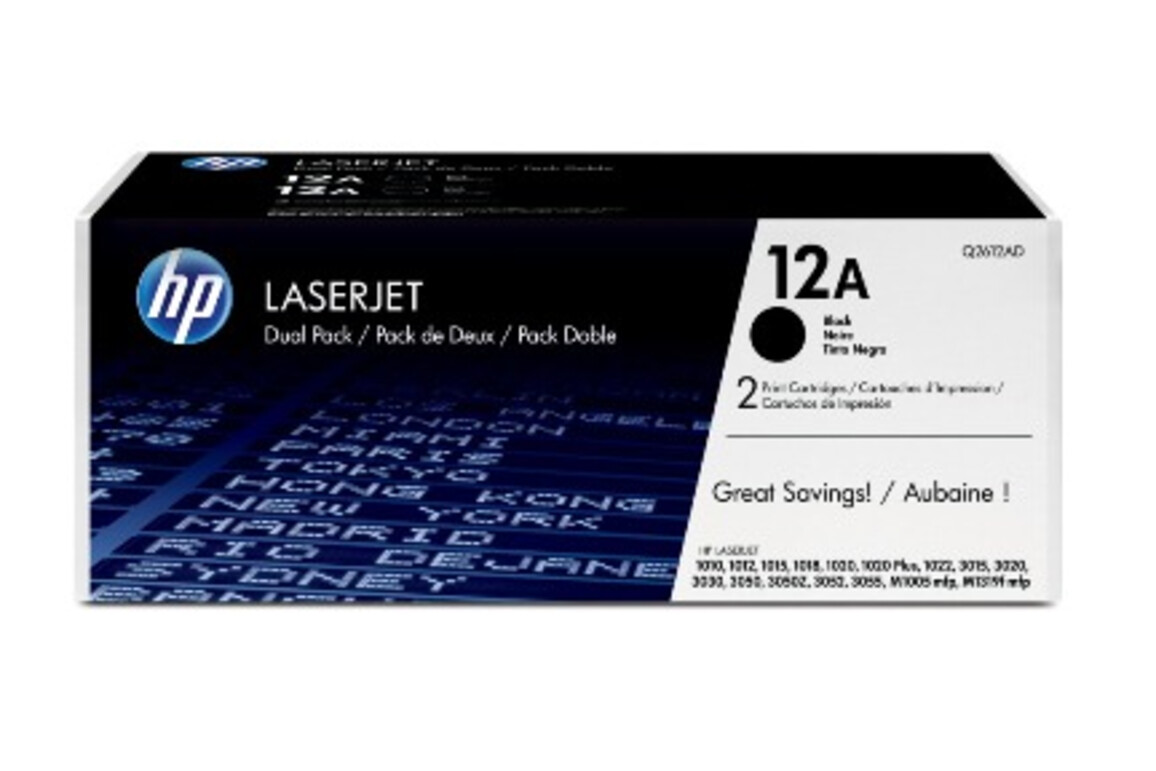 HP LJ Cartr. Ultraprecise Nr.12A 2K 1x2, Art.-Nr. Q2612AD - Paterno Shop