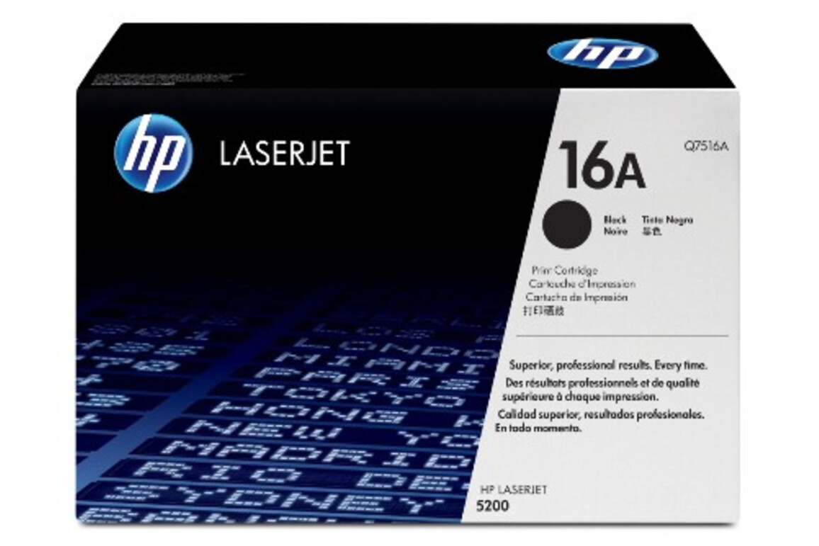HP LJ Cartridge Nr.16A black 12K, Art.-Nr. Q7516A - Paterno Shop