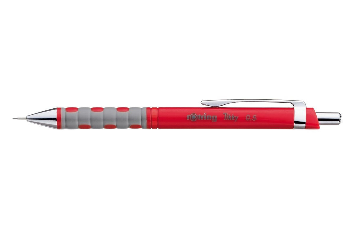 Druckbleistift Rotring TIKKY 0,5 mm rot, Art.-Nr. SO770540 - Paterno Shop