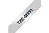 Beschriftungsband Brother 12mm schwarz auf silber-matt, Art.-Nr. TZM931 - Paterno Shop