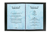 Designpapier Sigel A4  Marmor 200 gr. blau, Art.-Nr. DP551 - Paterno Shop