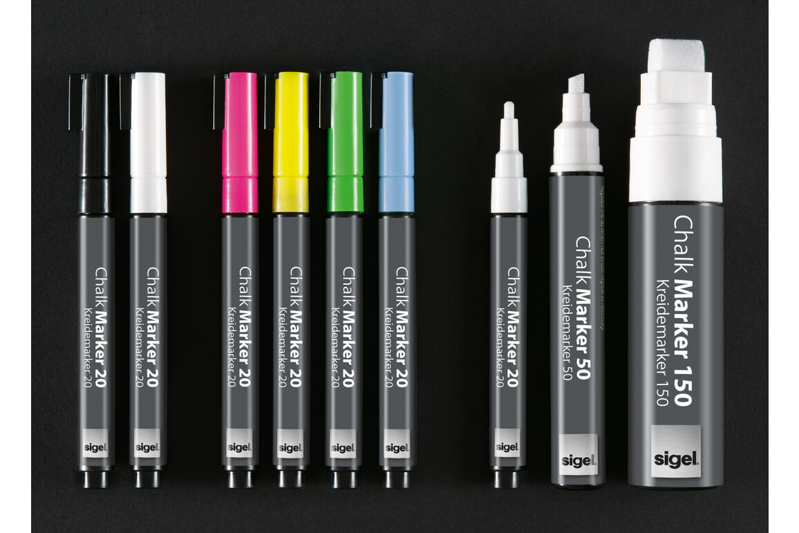 Kreidemarker Sigel ARTVERUM weiß, Art.-Nr. GL181 - Paterno Shop