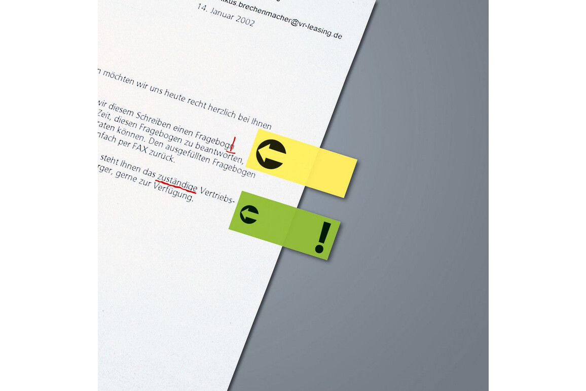 Haftmarker Sigel 20x50 mm Symbole, Art.-Nr. HN635 - Paterno Shop