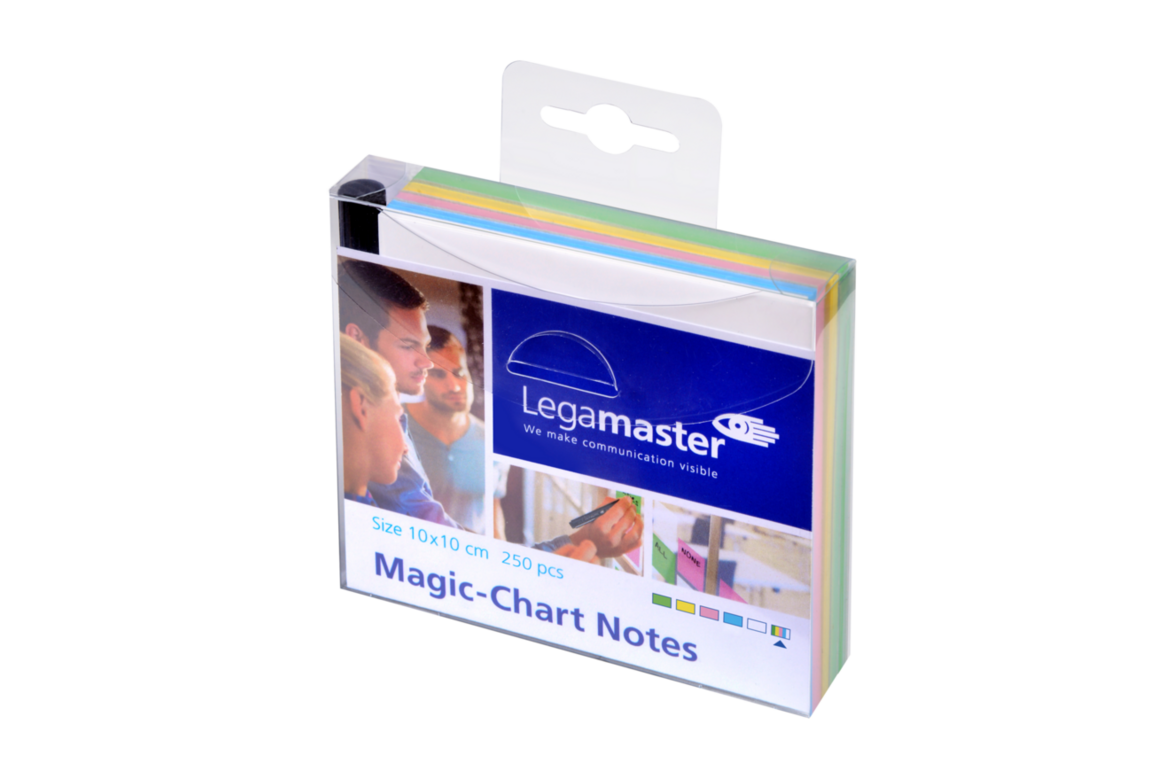 Moderationskarten Magic-Chart 10x10 cm sortiert, Art.-Nr. LM159594 - Paterno Shop