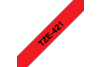 Beschriftungsband Brother 9mm schwarz auf rot, Art.-Nr. TZ421 - Paterno Shop