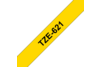 Beschriftungsband Brother 9mm schwarz auf gelb, Art.-Nr. TZ621 - Paterno Shop