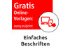 Universaletiketten A4 3415 weiss rund 40mm, Art.-Nr. ZWF-3415 - Paterno Shop
