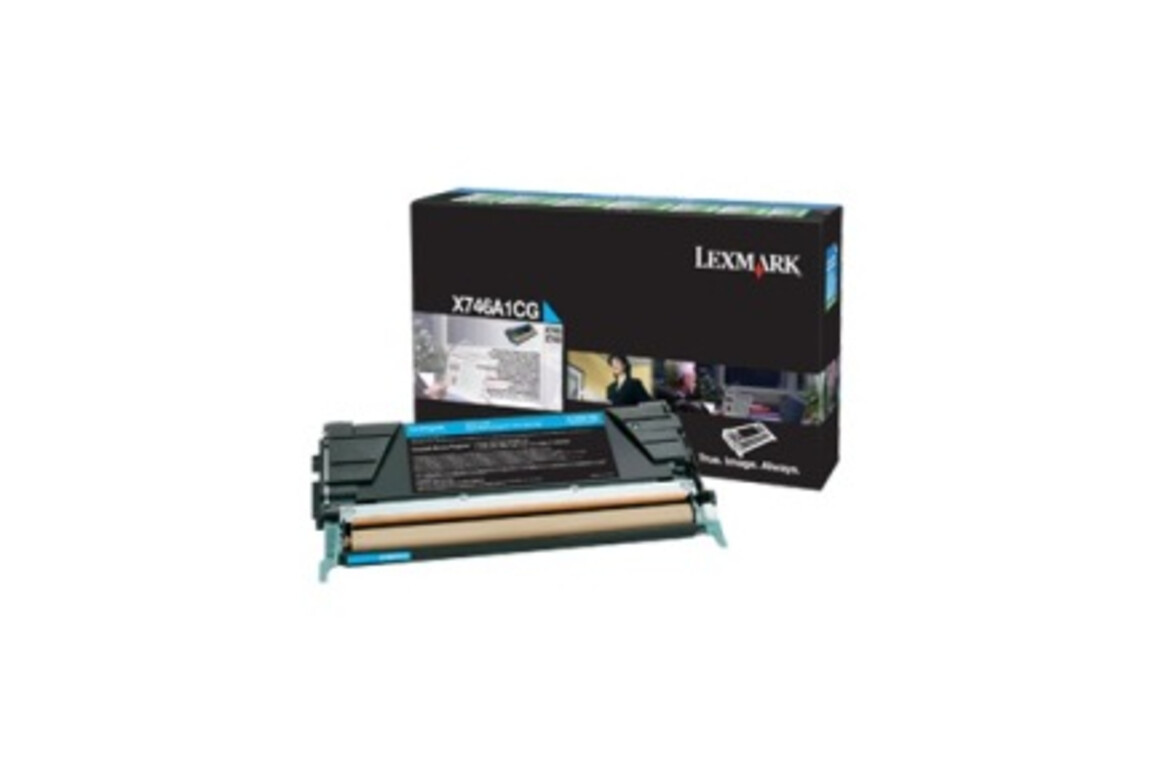 Lexmark Toner Return cyan 7K, Art.-Nr. X746A1CG - Paterno Shop