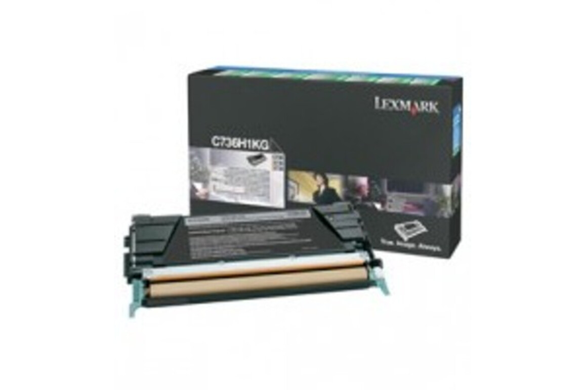 Lexmark Cartridge Return black 12K, Art.-Nr. C736H1KG - Paterno Shop