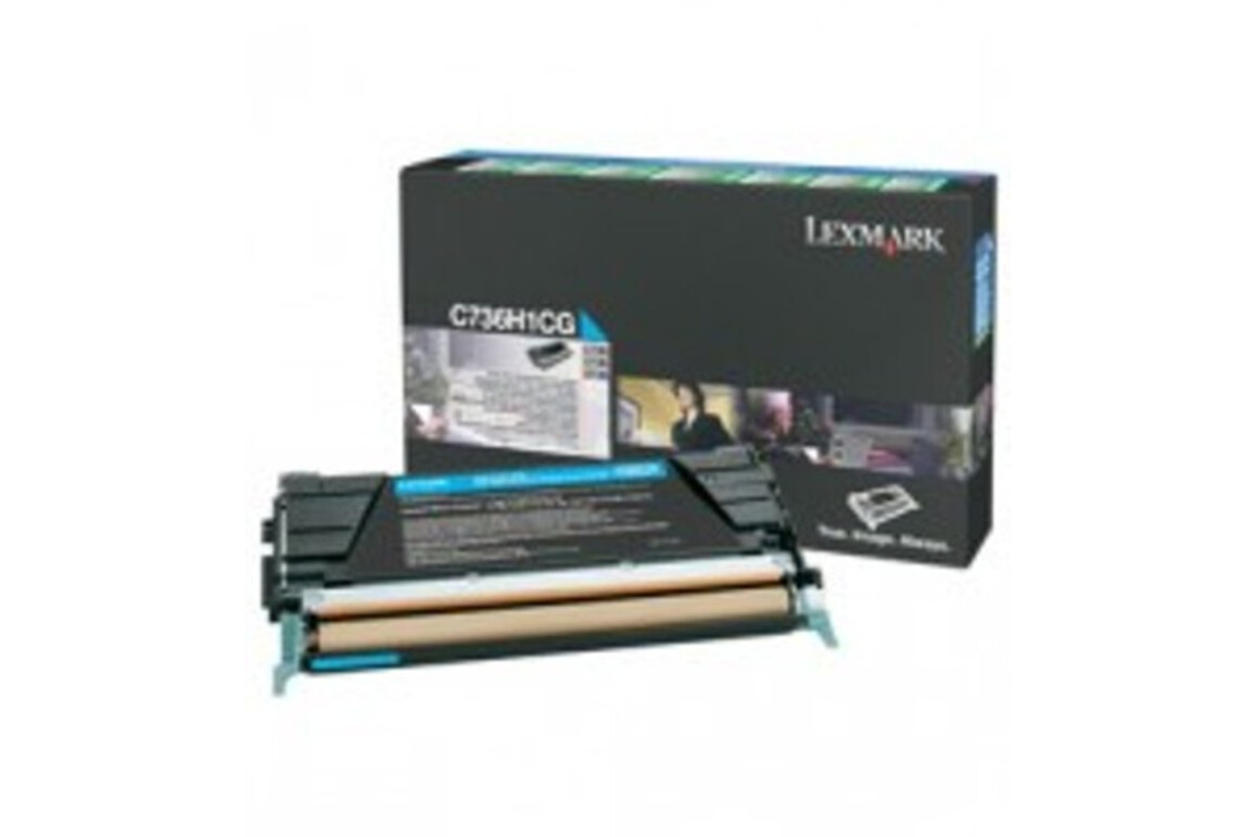 Lexmark Cartridge Return cyan 10K, Art.-Nr. C736H1CG - Paterno Shop
