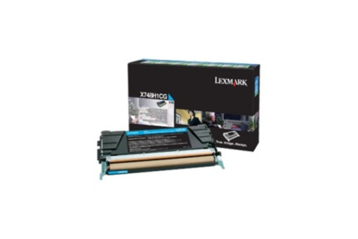 Lexmark Toner Return cyan HY 10K, Art.-Nr. X748H1CG - Paterno Shop