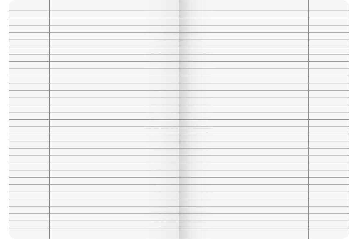 Heft Brunnen A4 20 Blatt kariert mit Rahmen, Art.-Nr. 026442-14RM - Paterno Shop